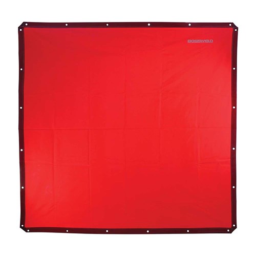 700711_Red Welding Curtain